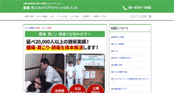 Desktop Screenshot of murakami-chiro.com